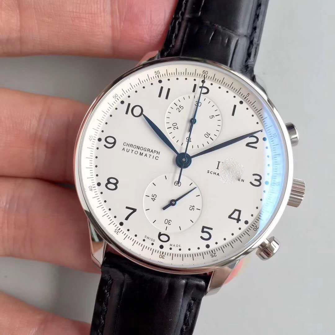 PORTUGIESER CHRONOGRAPH EDITION 150 YEARS IW371602 YL FACTORY WHITE DIAL