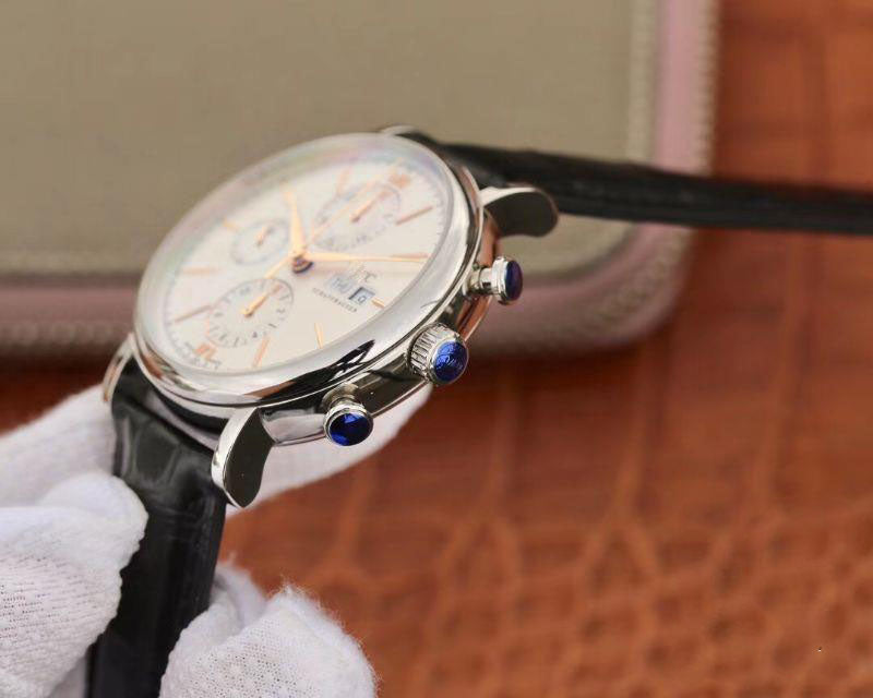 PORTOFINO CHRONOGRAPH MULTI-FUNCTION IW391022 ZF FACTORY WHITE DIAL WITH ROSE GOLD MARKERS