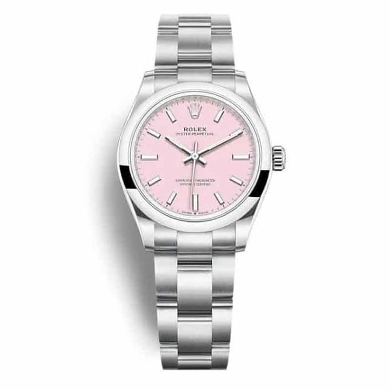 Rolex Oyster Perpetual 124200 Candy Pink Unisex 34mm