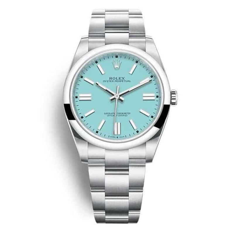 Rolex Oyster Perpetual 277200 Turquoise blue Ladies 31MM