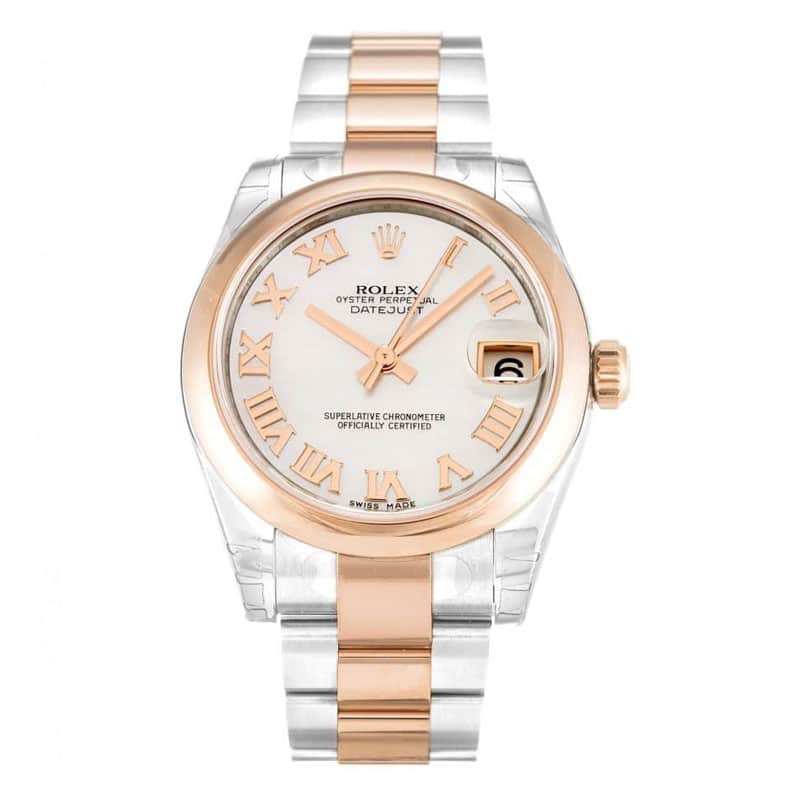 Rolex Datejust Mid-Size Pearl-White Dial 178241 Unisex 31MM