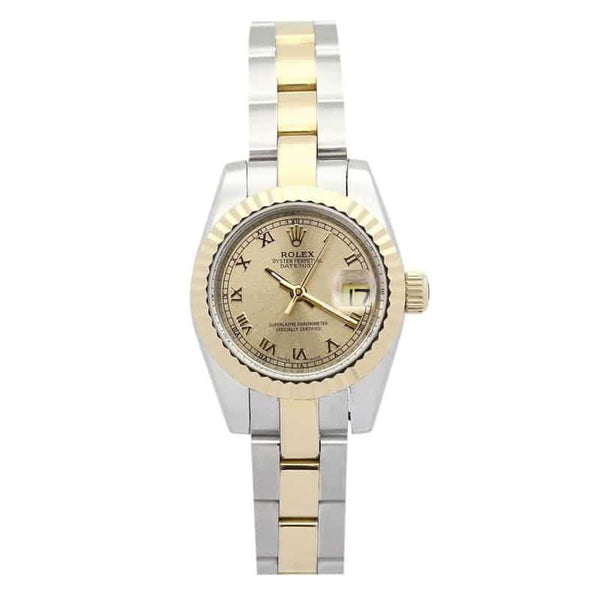 Rolex Datejust Lady Yellow Gold Dial 179163 Ladies 26MM