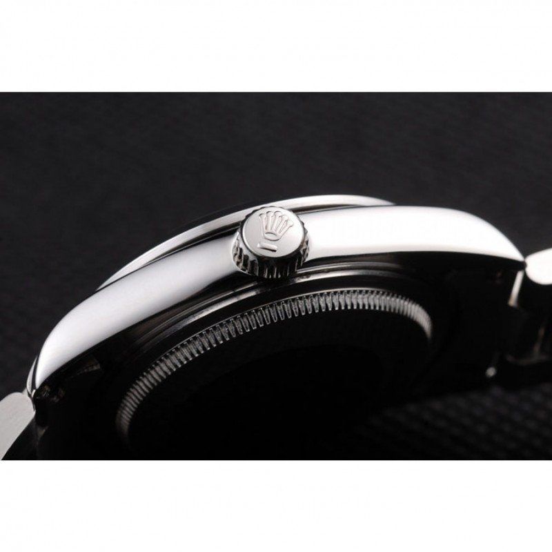 Rolex Explorer Polished Stainless Steel Black Dial 98087 Mens 36MM