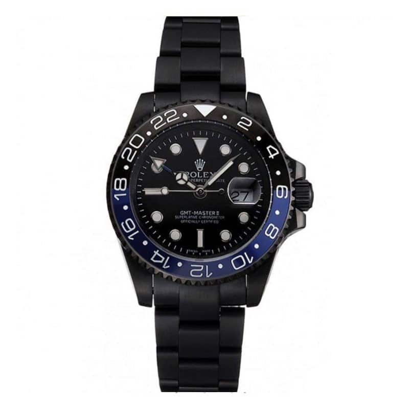 Rolex GMT Master II Black Dial Blue PR18239 Men Watch 41MM