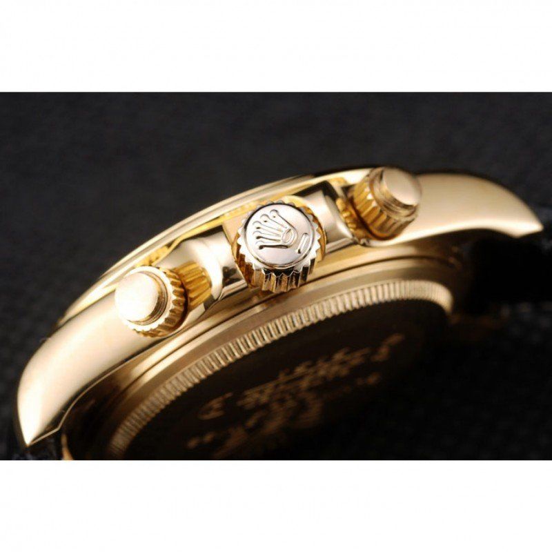 Rolex Daytona Lady Gold Case Crystal Studded Bezel Crystal Studded Dial 98238